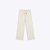 Conjunto Menina Casaco Moletom Com Capuz Coração E Calça Wide Leg Off White Infantil Menina Mundo Cinti 12374 Offwhite - Imagem 1