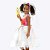 Vestido Junino Noiva Branco Infantil Menina Tango 2088 - Imagem 1