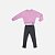 Conjunto Moletom e Calça Legging Molecotton Infantil Menina Have Fun 29387 - Imagem 2