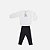 Conjunto Moletom Butterflies e Calça Legging Molecotton Infantil Menina Have Fun 29426 - Imagem 2