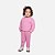 Conjunto Casaco Moletom Bordado Flor e Calça Molecotton Infantil Menina Have Fun 29428 - Imagem 1