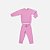 Conjunto Casaco Moletom Bordado Flor e Calça Molecotton Infantil Menina Have Fun 29428 - Imagem 3