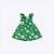 Vestido Delicado Flores Infantil Menina Kyly 1001005 Verde - Imagem 3