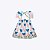 Vestido Manga Curta Flores Infantil Menina Precoce 5508 - Imagem 1