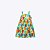 Vestido Estampa Aquarela Pets Infantil Menina Precoce 5518 - Imagem 1