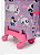 Mochila com Rodinhas Multibichos Lilás Puket 050404395 - Imagem 7