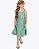 Vestido Verde em Viscose Infantil Feminino Infanti 84868 - Imagem 1