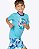 Pijama Manga Curta Algodão Stitch Infantil Masculino Puket 030403025 - Imagem 1