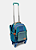 Mochila com Rodinha 360° Color Block Azul Puket 050403920 - Imagem 2