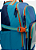 Mochila com Rodinha 360° Color Block Azul Puket 050403920 - Imagem 4