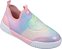 Tênis Infantil Feminino Tie Dye Calce Fácil Sem Cadarço Pampili 645013 - Imagem 1