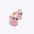 Pantufa Coala Princess Infantil Menina Puket 050403061 Rosa - Imagem 1