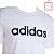 Camiseta Off White Masculina Logo Linear Adidas IN7959 - Imagem 1