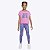 Conjunto Camiseta e Calça Legging Infantil Menina Nike 36L777-AFN - Imagem 1
