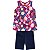 Conjunto Infantil Feminino 110222 Cor Pink Kyly - Imagem 1