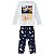 Pijama Infantil Masculino Manga Longa 207547   DINOSSAURO Kyly - Imagem 1