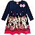 Vestido Infantil Feminino Malha Manga Longa 207341 Kyly - Imagem 1