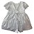 Vestido Batizado Manga Curta Two Angels 71347 - Imagem 1