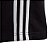 Shorts Esportivo Preto Infantil Adidas IC3631 - Imagem 1