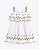 Vestido Branco Flores Infantil Feminino Nanai 6000269 - Imagem 1