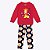 Conjunto Moletom Estampa de Girafas Infantil Feminino Kyly 1000043 - Imagem 2