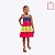 Vestido de Alça Colorido Infantil Menina Vigat 4922 - Imagem 1