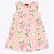 Vestido Manga Curta Estampado Bebê Menina Kyly 1000415 - Imagem 1