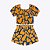 Conjunto Blusa Cropped e Shorts Estampa Corações Infantil Feminino Kyly 1000261 - Imagem 1