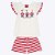 Conjunto Blusa Estampada e Shorts em Malha Fio Tinto Infantil Feminino Kyly 1000211 - Imagem 1