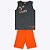 Conjunto Camiseta Regata e Bermuda Moletom Infantil Masculino Kyly  1000400 - Imagem 1