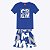 Conjunto Camiseta Manga Curta e Bermuda Moletom Infantil Masculino Kyly 1000405 - Imagem 1