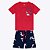 Conjunto Camiseta Manga Curta e Bermuda Dálmata Infantil Masculino Kyly 1000365 - Imagem 1