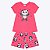 Pijama Ursinha Panda Brilha no Escuro Infantil Feminino Kyly 1000439 - Imagem 1