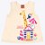 Blusa Regata Girafa Infantil Feminina Kyly 1000185 - Imagem 1