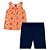 Conjunto Infantil Feminino Legging Manga Curta Kyly P111454 - Imagem 1
