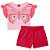 Conjunto Infantil Feminino Manga Curta Kyly 111490 - Imagem 1