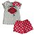 Pijama Infantil Feminino Manga Curta Brilha no Escuro Kyly 111643 - Imagem 1