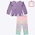 Conjunto Bata Manga Longa com Calça Legging Infantil Feminino Infanti 71951 - Imagem 1