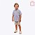 Conjunto Camisa Social e Bermuda Sarja Infantil Menino Vigat 3960 - Imagem 1