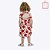 Vestido Manga Curta Estampa Flor Infantil Menina Kyly 1000508 - Imagem 1