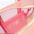 Bolsa Tela Color Block Rosa Puket 100400491 - Imagem 1