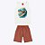 Conjunto Camiseta Regata e Bermuda Moletom Infantil Menino Kyly 1000596 - Imagem 1