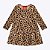 Vestido Manga Longa Animal Print Infantil Menina Kyly 1000752 - Imagem 1