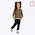 Conjunto Moletom com Capuz Oncinha Infantil Menina Kyly 1000763 - Imagem 1