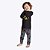 Pijama Manga Longa Brilha No Escuro Infantil Menino Kyly 1000875 Azul - Imagem 1