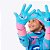 Luva Stitch Disney Infantil Menina Puket 050404079 Azul - Imagem 1