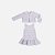 Vestido Com Bolero Malha Tweed Brilho Infantil Menina Have Fun 29524 Lavanda - Imagem 1