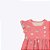Vestido Manga Curta Estampado Bebê Menina Brandili 26824 Rosa Claro - Imagem 1