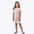 Vestido Manga Curta Molecotton Ursinha Infantil Menina Infanti 82831 Offwhite - Imagem 1