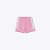 Conjunto Cropped Branco com Colete e Shorts Rosa Infantil Menina Mundo Cinti 12587 - Imagem 1